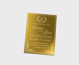 acrylic invitation printing