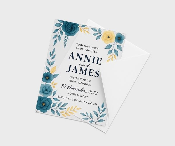 acrylic wedding invitation design