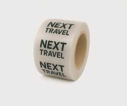 Clear Liner Roll Labels